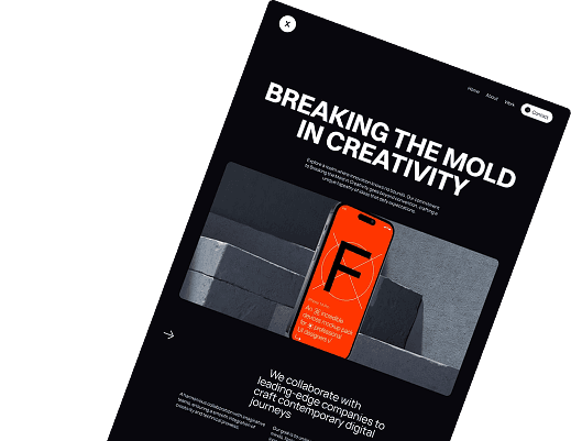 Portfolio website design